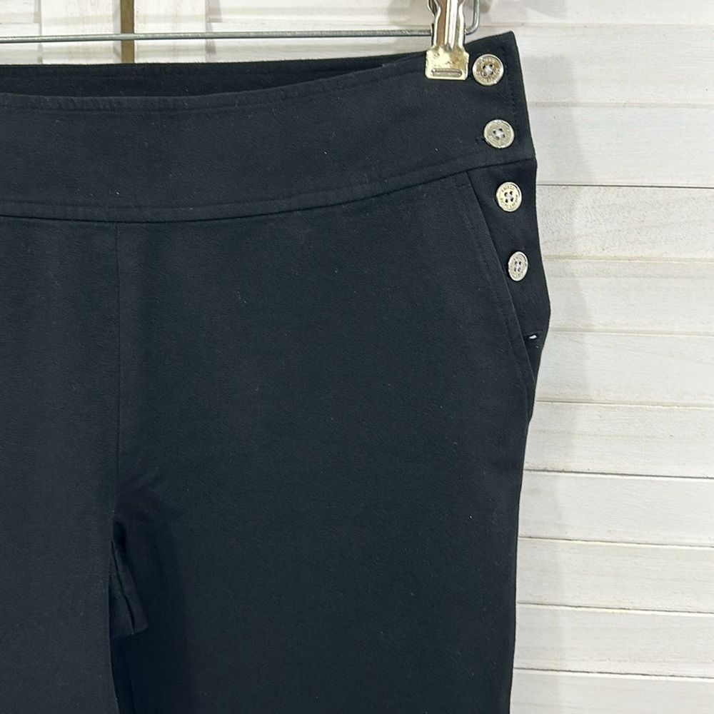 Lauren Ralph Lauren Pants Size 10 Black Stretch NWOT - Picture 5 of 9